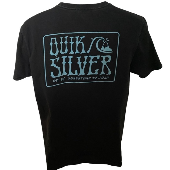 QUIKSILVER Est. ‘69 Purveyors of Surf Tee Shirt Men M Medium Regular Fit - Picture 1 of 6